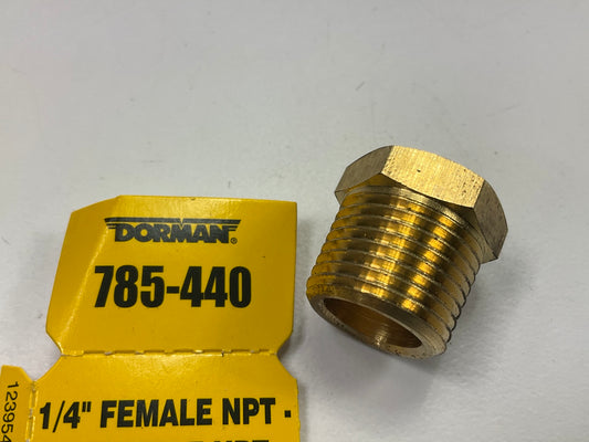 Dorman 785-440 Brass Bushing Pipe Thread 1/4'' FNPT X 3/8'' MNPT