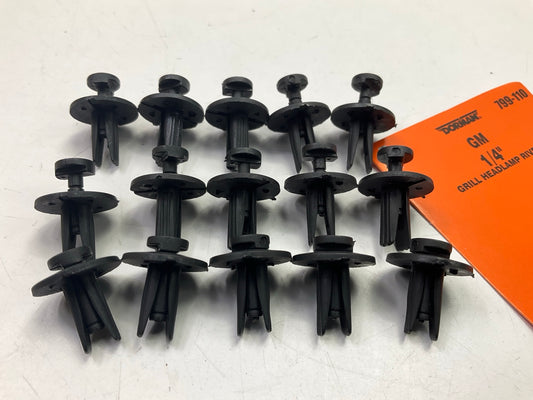 (15) Dorman 799-110 Bumper Cover Engine Splash Shield Retainer Clips