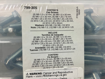 Dorman 799-305 Metric Class 8 JIS Hardware Assortment - Asian Vehicles - 128 PCS