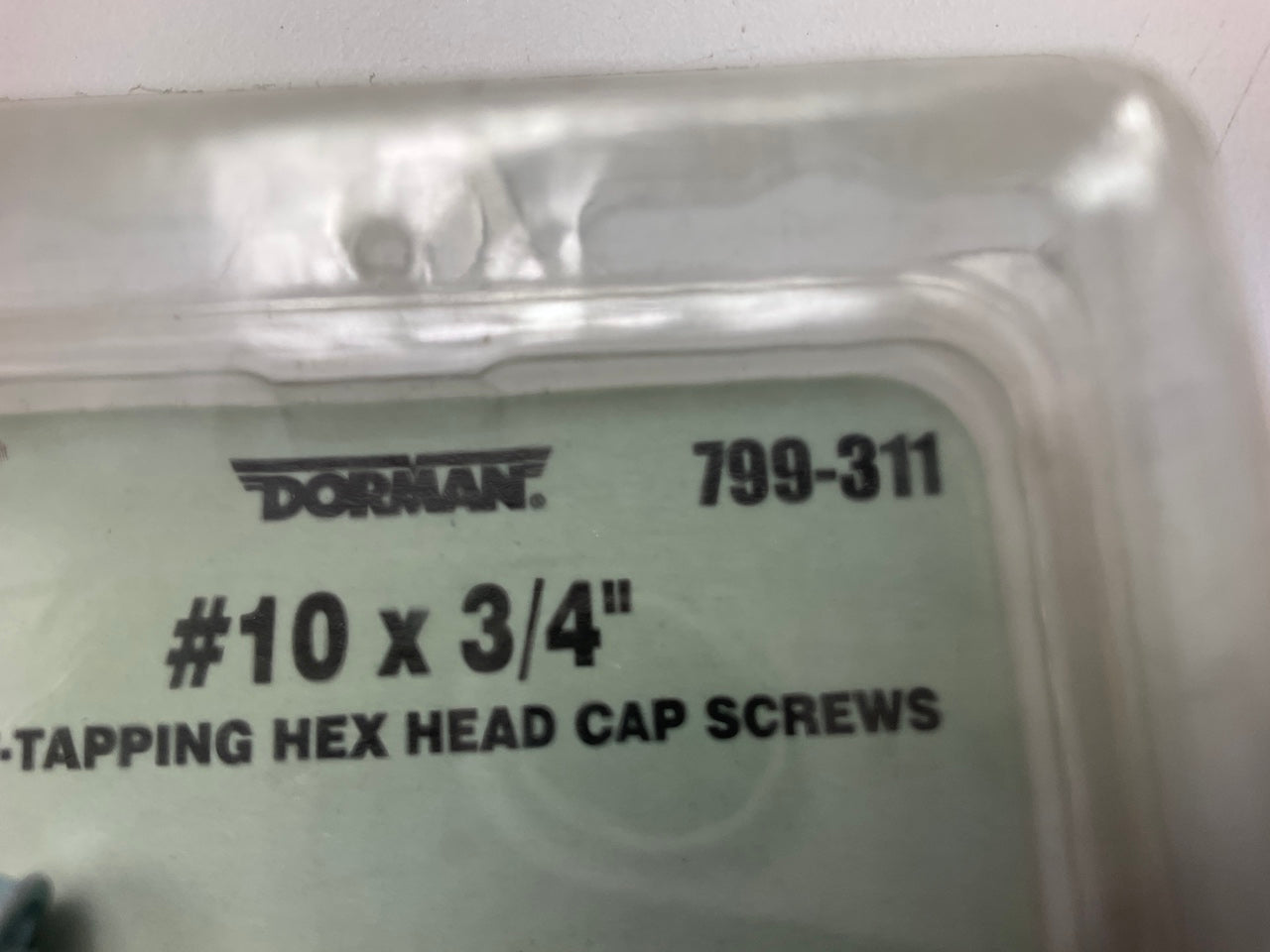 Dorman 799-311 Tapping Screw-Hex Washer Head - No 10 X 3/4'' - Pack Of 12