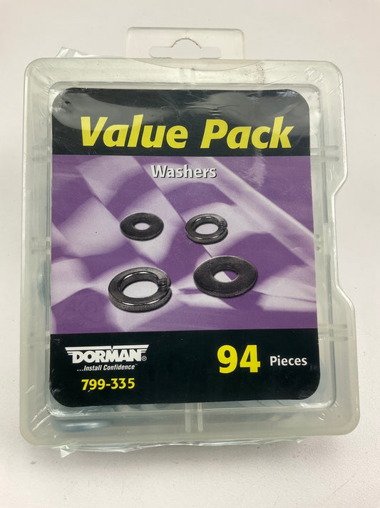 Dorman 799-335 Steel Washers Value Pack - 94 Pcs