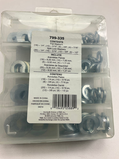 Dorman 799-335 Steel Washers Value Pack - 94 Pcs