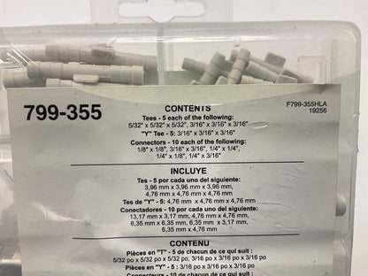 Dorman 799-355 Vacuum Connector Assortment - Pack Of 65