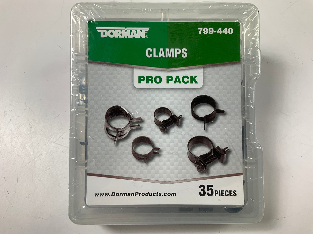 Dorman 799-440 - 35 Pieces Clamp Assortment Pro Pack