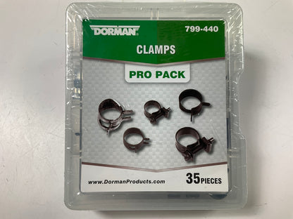Dorman 799-440 - 35 Pieces Clamp Assortment Pro Pack