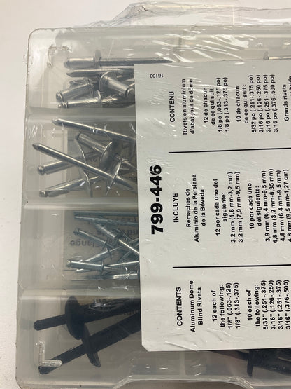 Dorman 799-446 Rivet Assortment Value Pack- 16 Sku S- 155 Pieces