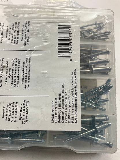 Dorman 799-446 Rivet Assortment Value Pack- 16 Sku S- 155 Pieces