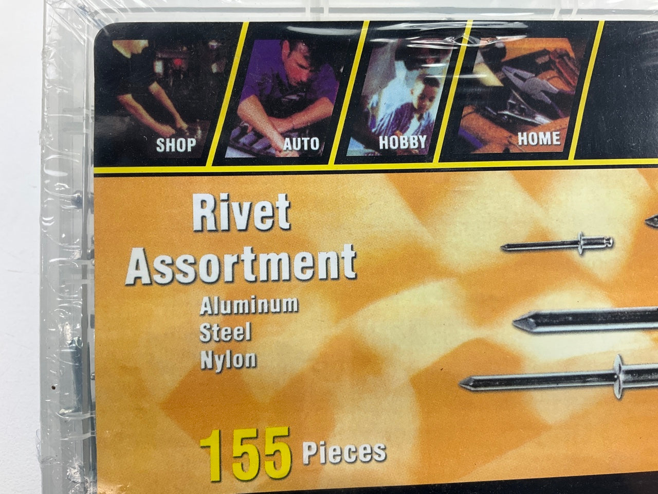 Dorman 799-446 Rivet Assortment Value Pack- 16 Sku S- 155 Pieces