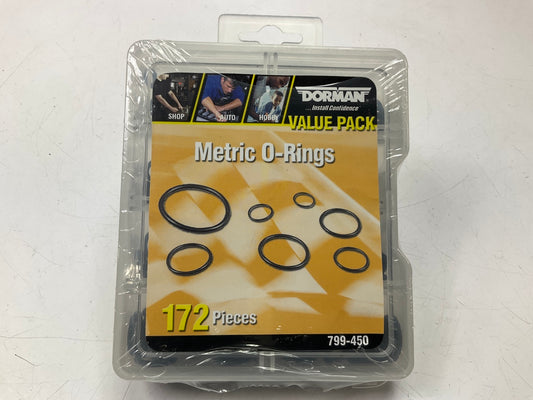 Dorman 799-450 Metric O-Ring Value Pack 172-Piece Assortment