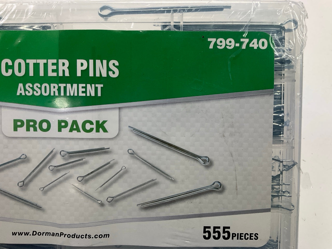 Dorman 799-740 Cotter Pin Value Pack 555 Pieces, 6 Different Part #s