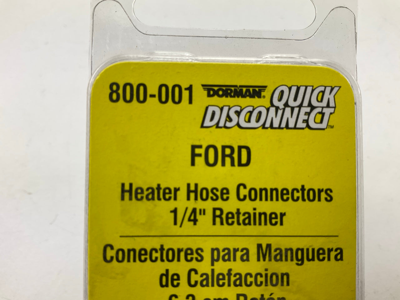 Dorman 800-001 Ford Quick Disconnect Heater Hose Connector Clips 1/4'' Retainers
