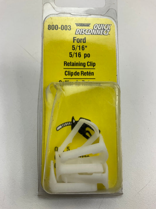 Dorman 800-003 Ford 5/16'' Fuel Line Clip - 5 Pack