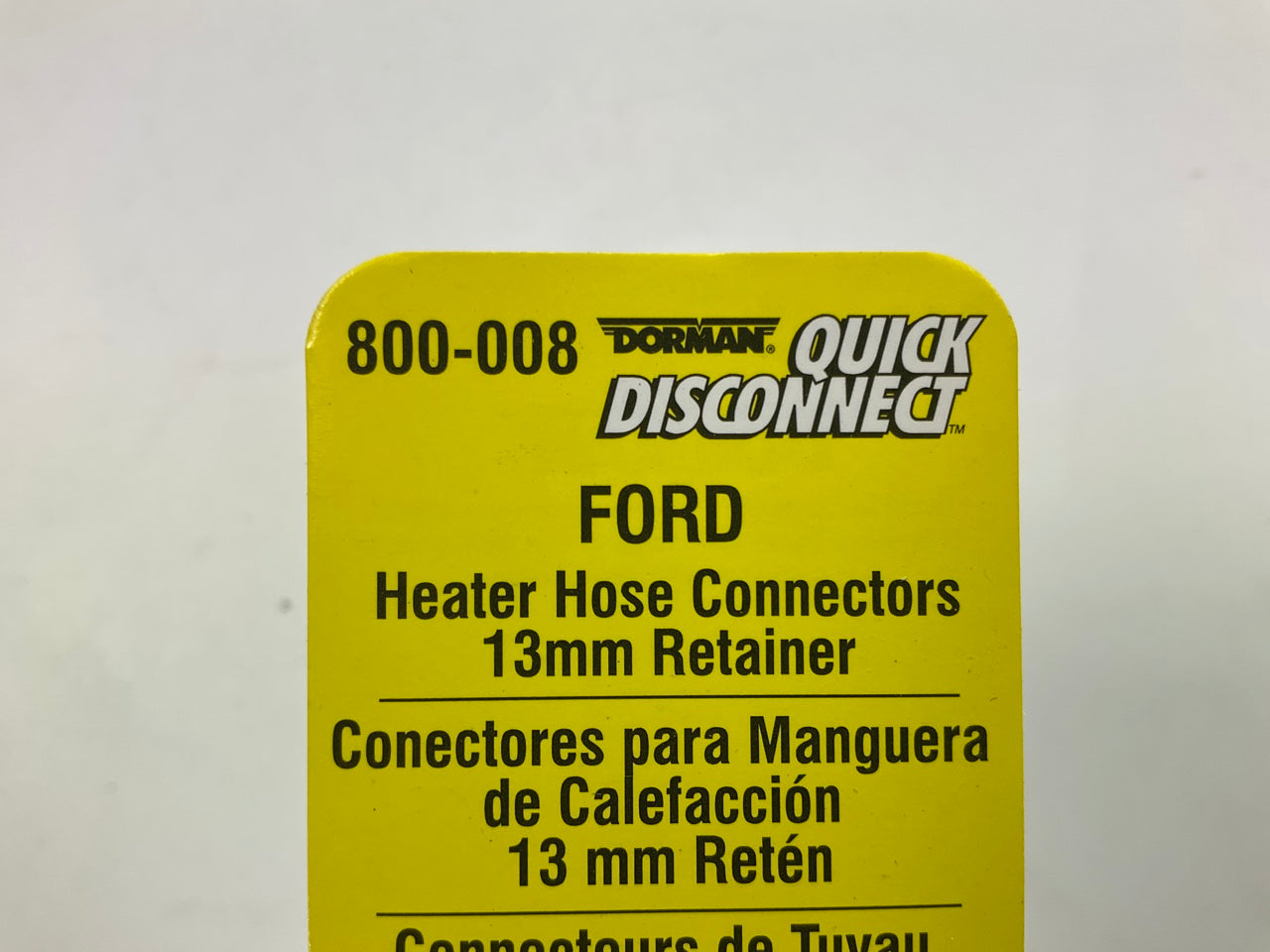 Dorman 800-008 13mm Metal Heater Hose Connector Retainer Clips Ford, 3 / PACK