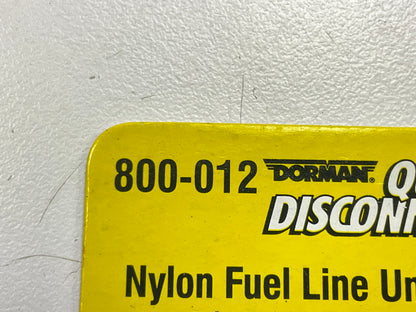 Dorman 800-012 Nylon Fuel Line Unions, 5/16'' Universal, 2 Pieces