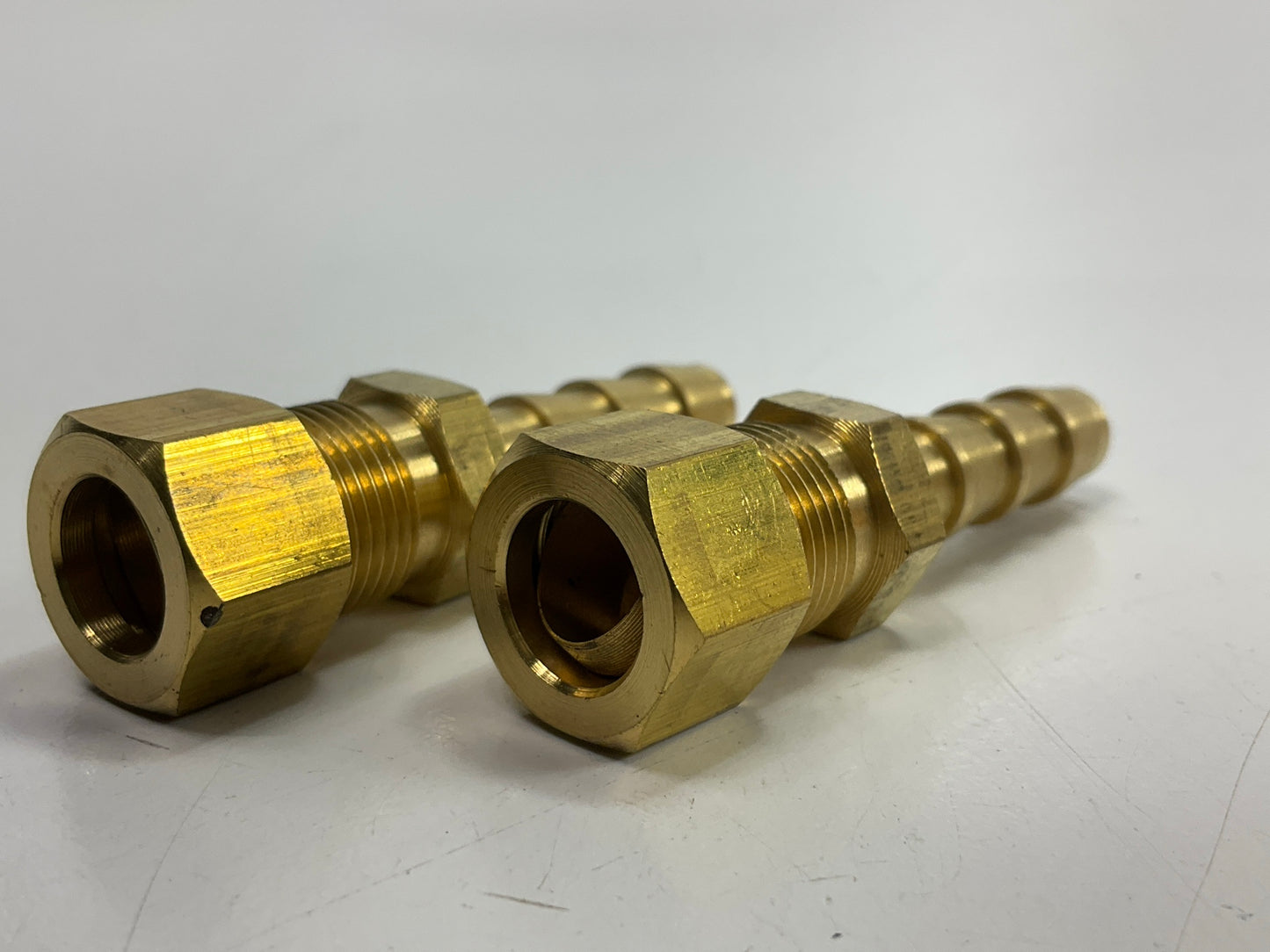 Dorman 800-035 Steel To Nylon 3/8'' Fuel Line Adapters - Pack Of 2