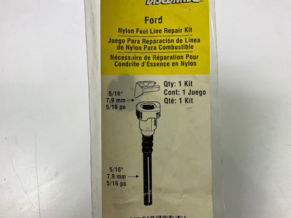 Dorman 800-050 Nylon Straight Fuel Gas Line Repair Kit - Ford 5/16'' X 5/16''