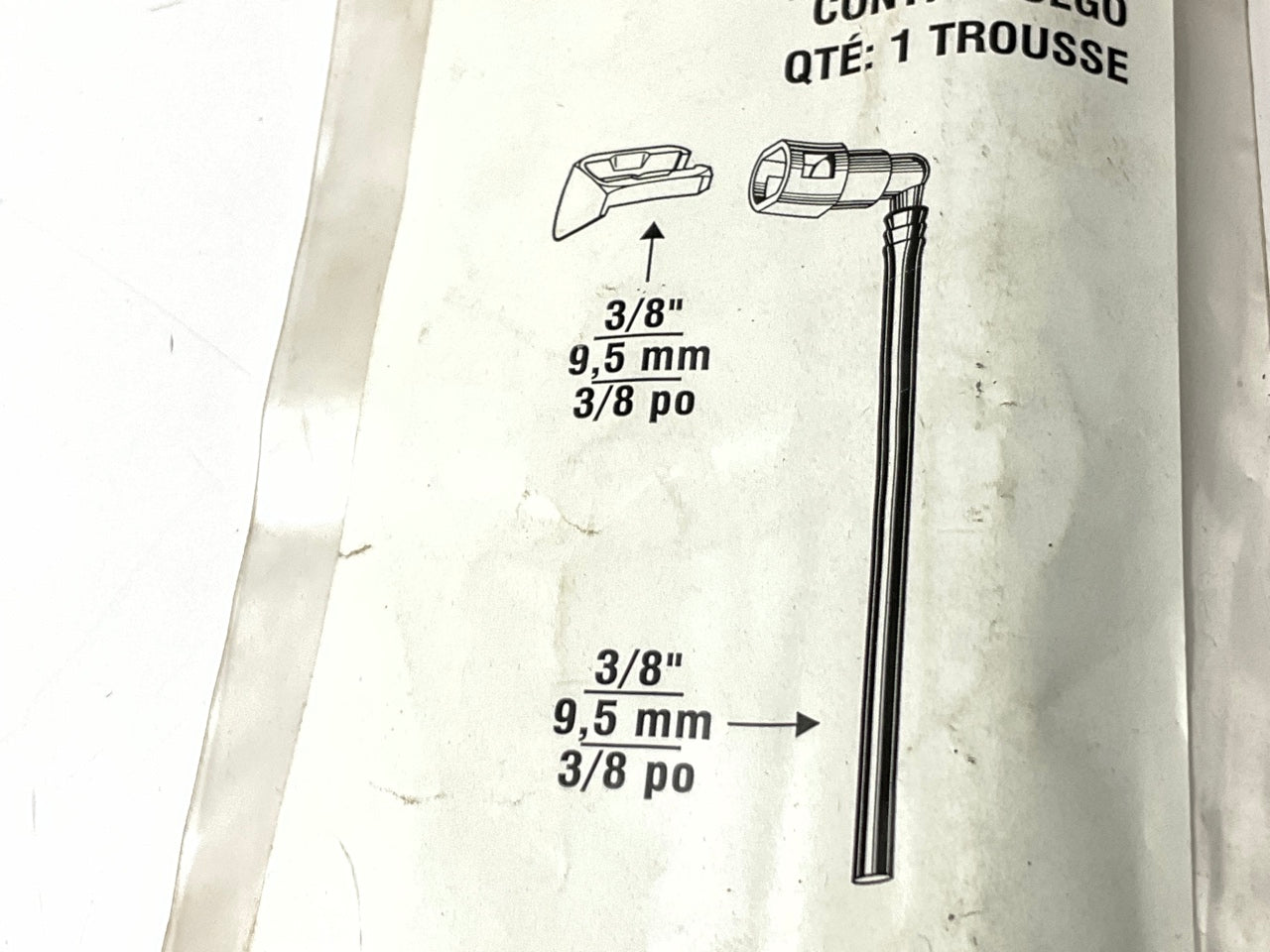 Dorman 800-059 Fuel Line Repair Kit Connector - 90 Degree Elbow, 3/8'' X 3/8''