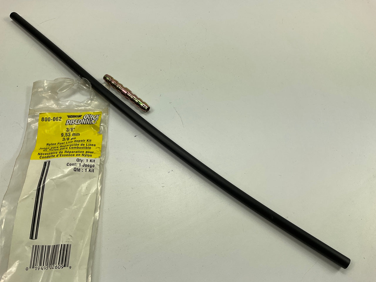 Dorman 800-062 Fuel Line Repair Kit 3/8 In. X 18 In. Nylon Tube With Union