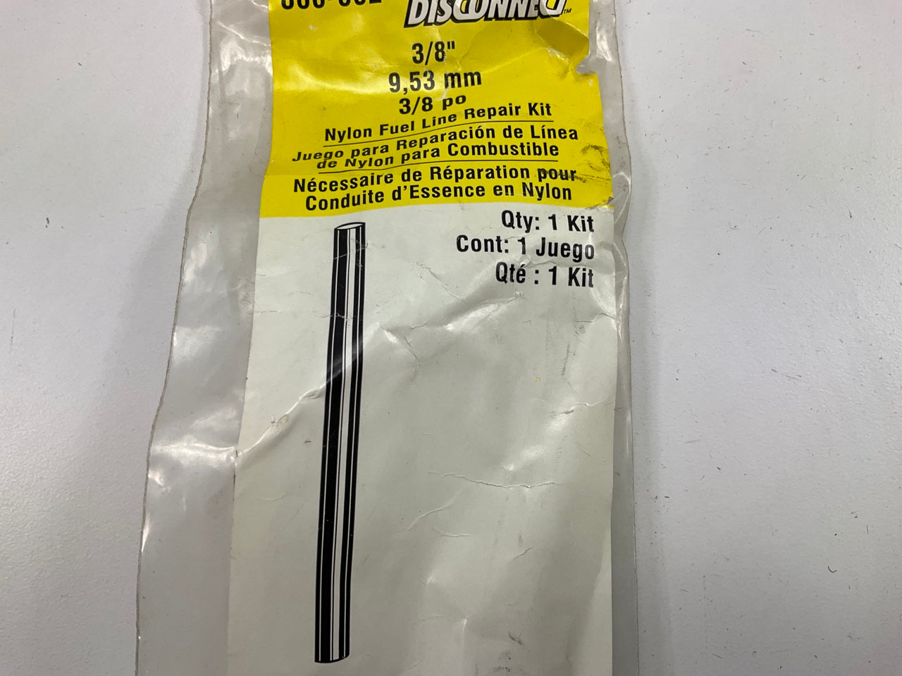 Dorman 800-062 Fuel Line Repair Kit 3/8 In. X 18 In. Nylon Tube With Union