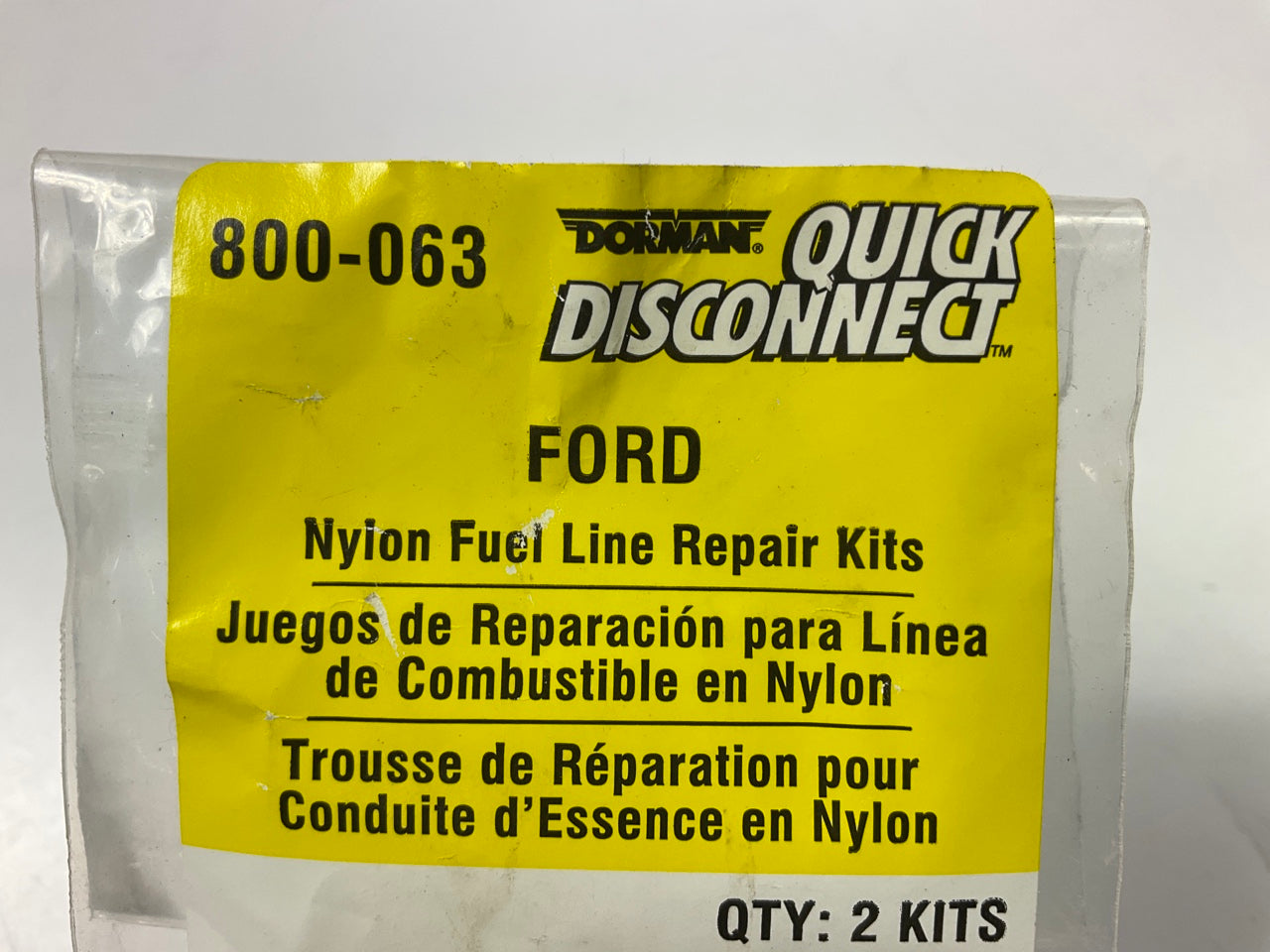 Dorman 800-063 Nylon Fuel Line Repair Kits For Ford 5/16 & 3/8'' 800-054, 800-055