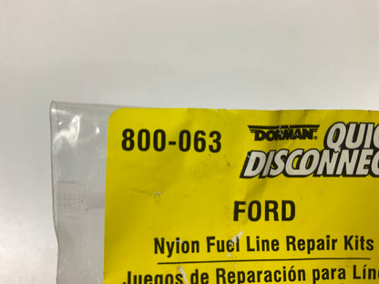 Dorman 800-063 Nylon Fuel Line Repair Kits For Ford 5/16 & 3/8'' 800-054, 800-055