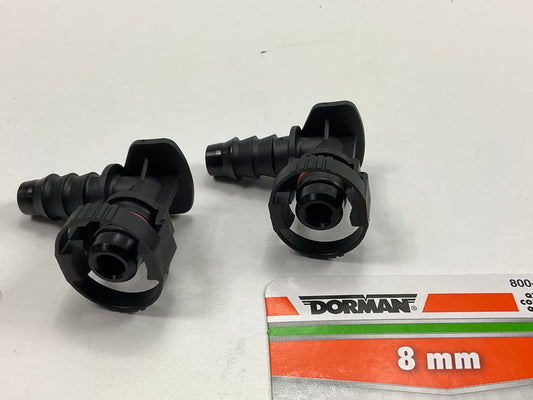 Dorman 800-067 Crankcase Ventilation Hose Connector, Elbow 90 To 8 Mm Barbed