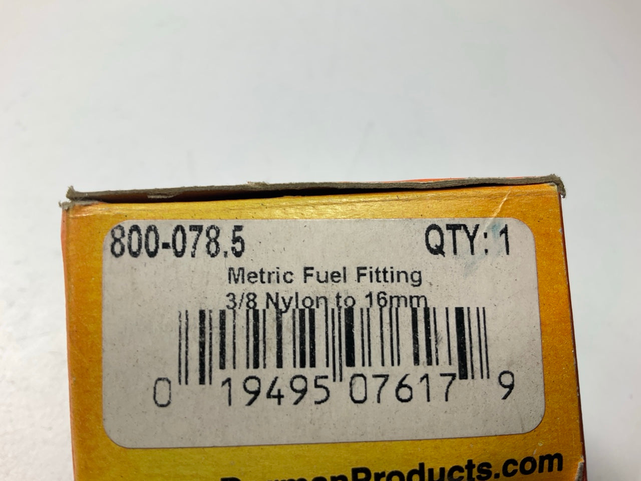 (4) Dorman 800-078 Fuel Line Fitting Connector 3/8'' To 16mm