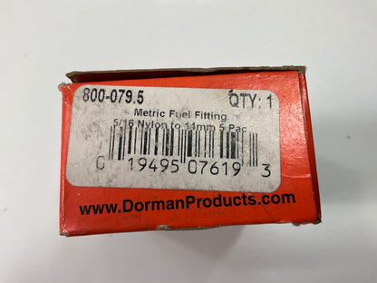 Dorman 800-079 Fuel Line Fitting Adapter 5/16'' Nylon Hose To M14-1.5 Female PAIR