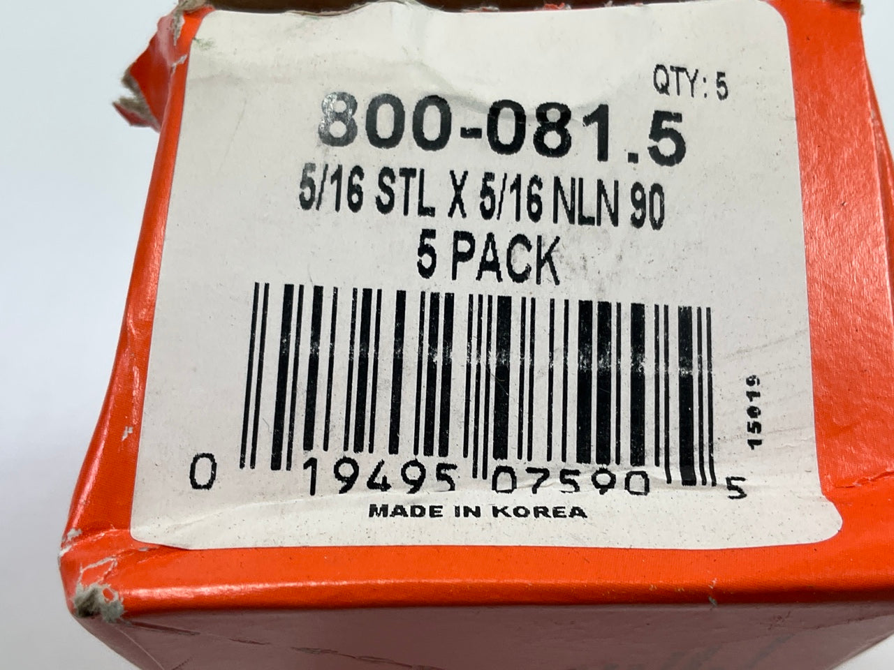 (3) Dorman 800-081 Fuel Line Quick Connector, 5/16''  To 5/16'' 90 Degree