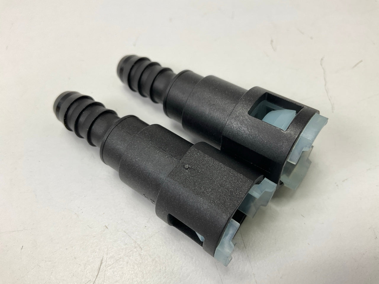 (2) Dorman 800-082 Fuel Line Quick Connector Adapter 3/8'' Steel To 3/8'' Nylon