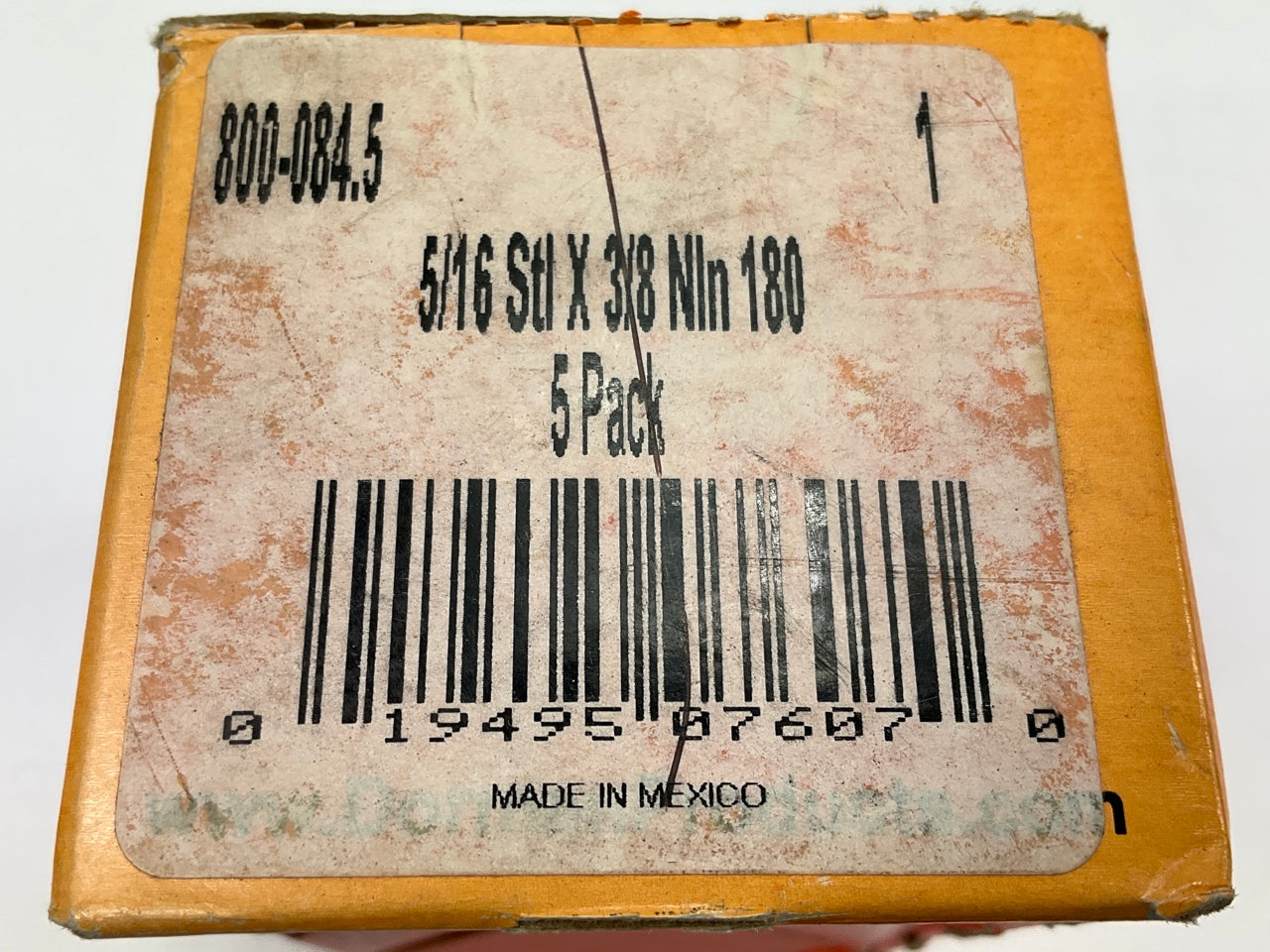 (5) Dorman 800-084 Fuel Line Quick Connector - 5/16'' Steel To 3/8'' Nylon Adapter