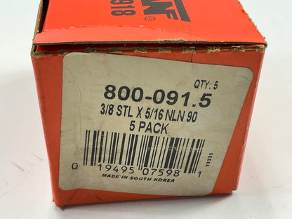 (5) Dorman 800-091 Fuel Line Quick Connector, 3/8'' To 5/16'' 90 Degree
