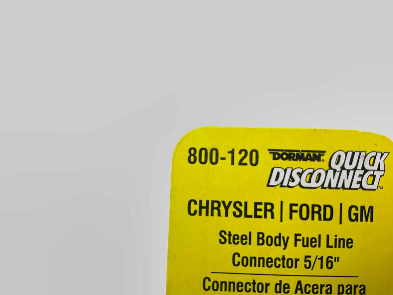 Dorman 800-120 Fuel Line Connector 5/16 In.