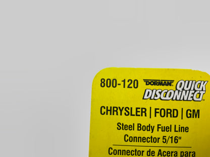 Dorman 800-120 Fuel Line Connector 5/16 In.