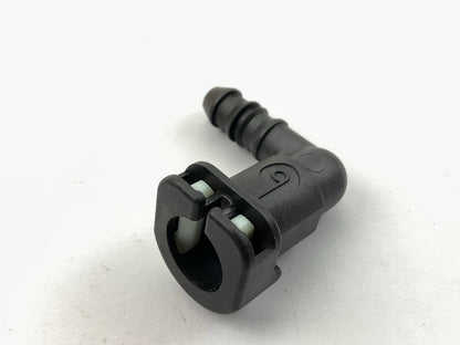 Dorman Fuel Line Retaining Clips 5/16'' Steel To 5/16'' Nylon 90 Degree Connectors