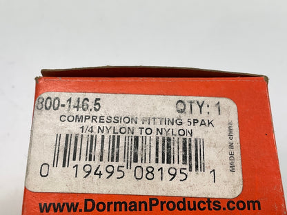 (5) Dorman 800-146 Compression Fitting 1/4''