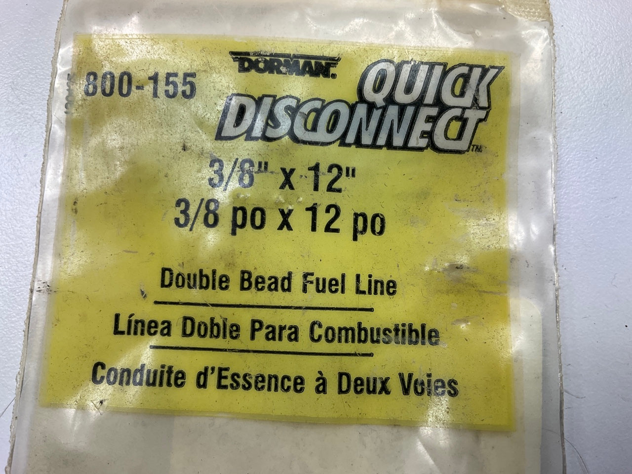 Dorman 800-155 Double Bead Fuel Repair Line Kit - 3/8'' X 12''