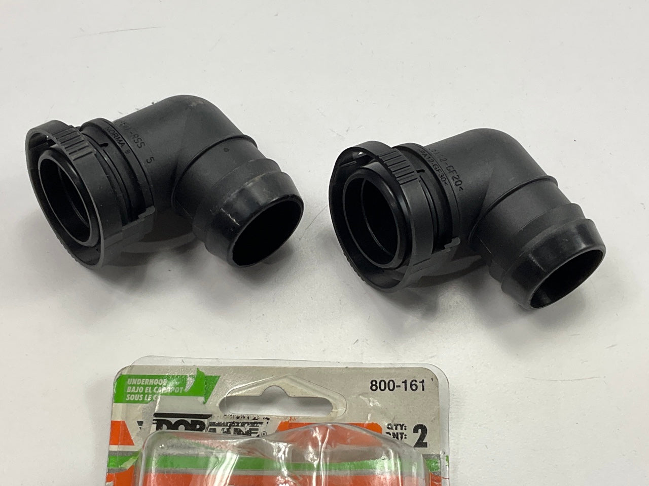 Dorman 800-161 Crankcase Ventilation Hose Connector, Elbow 90 To 27mm Barbed