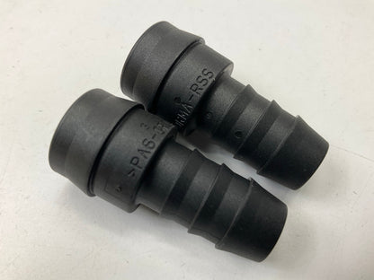 (2) Dorman 800-167 Crankcase Ventilation Hose Connectors, Straight To 12mm Barb