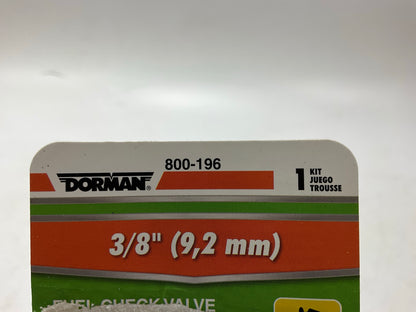 Dorman 800-196 Fuel Pump In-line Check Valve - 3/8''