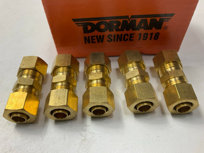 Dorman 800-223 Fuel Line Compression Union Fitting - 3/8'' Nylon To Steel, 5 Pack