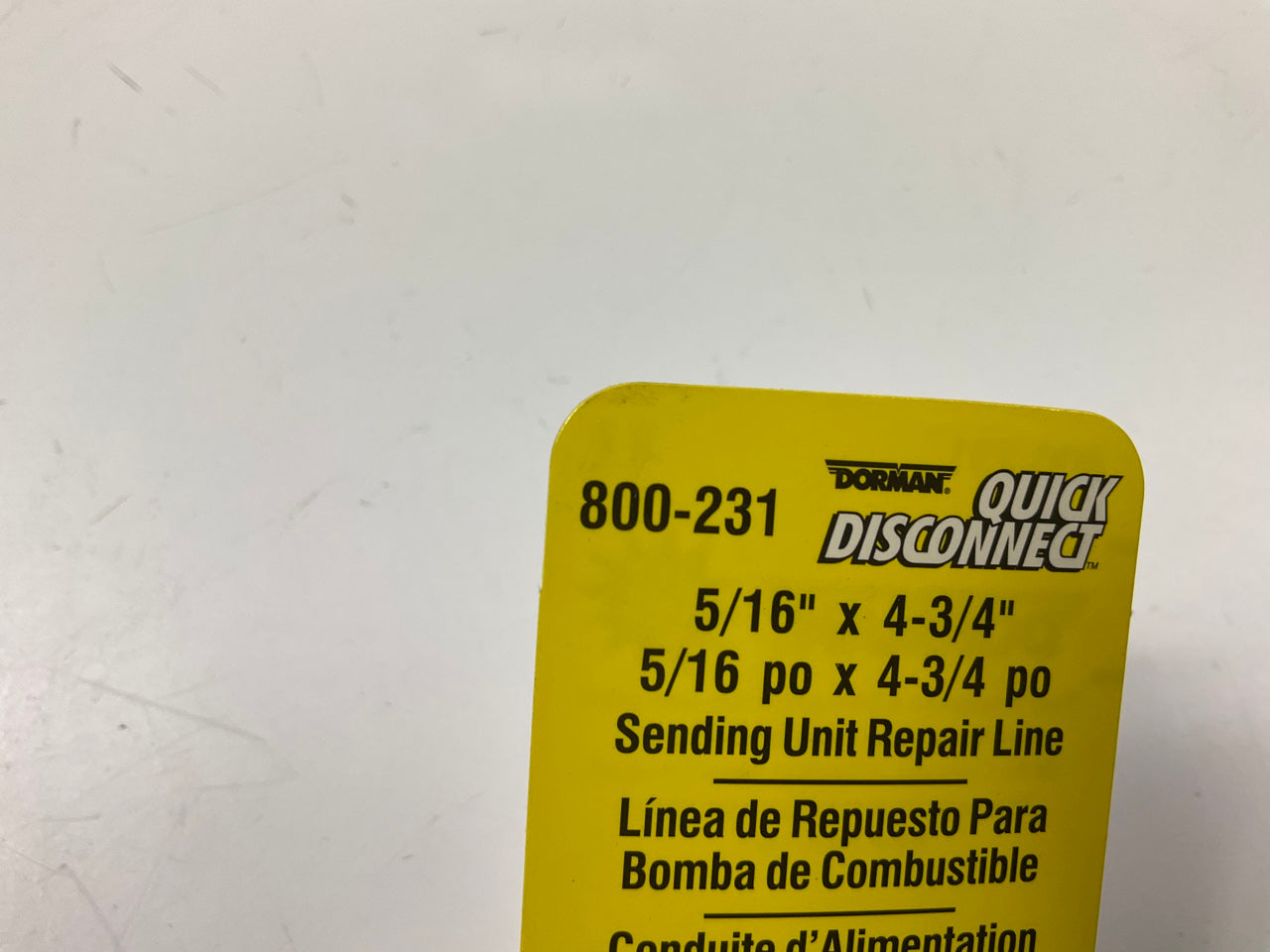 Dorman 800-231 Fuel Sender Sending Unit Repair Tube Fuel Line 5/16'' X 4-3/4''