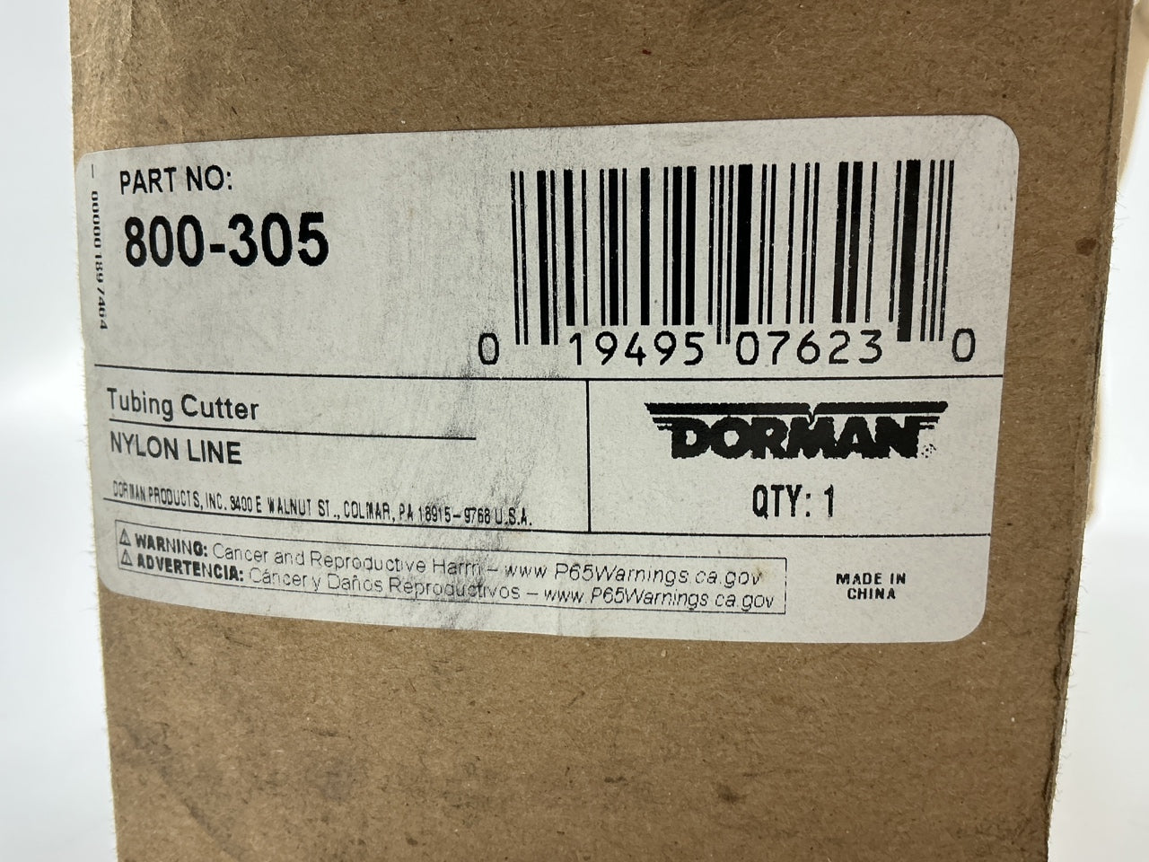 Dorman 800-305 Nylon Tubing Cutter