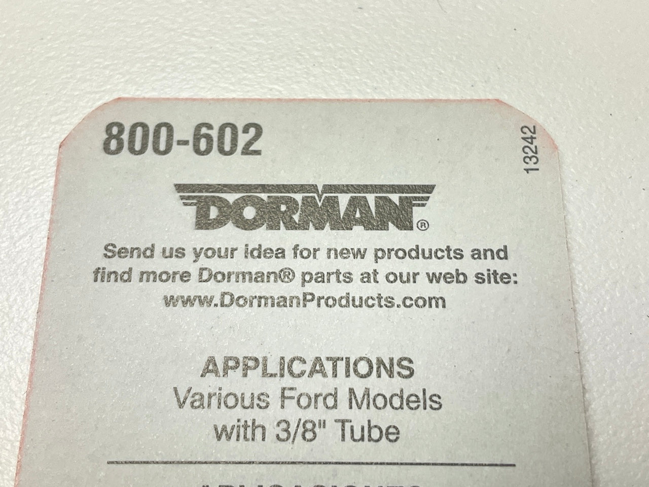 Dorman 800-602 Transmission Oil Line Cooler Connector, 3/8'' X 1/4'' NPT