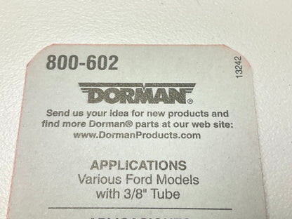 Dorman 800-602 Transmission Oil Line Cooler Connector, 3/8'' X 1/4'' NPT