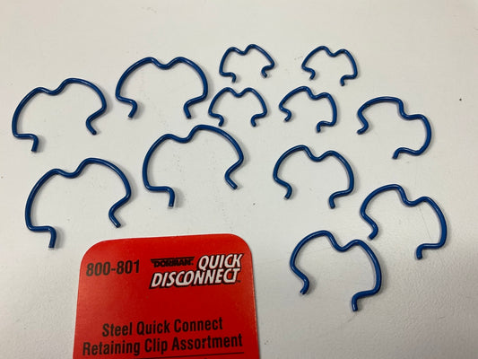 Dorman 800-801 Quick-Connect Transmission Oil Cooler Line Clips Assortment BLUE