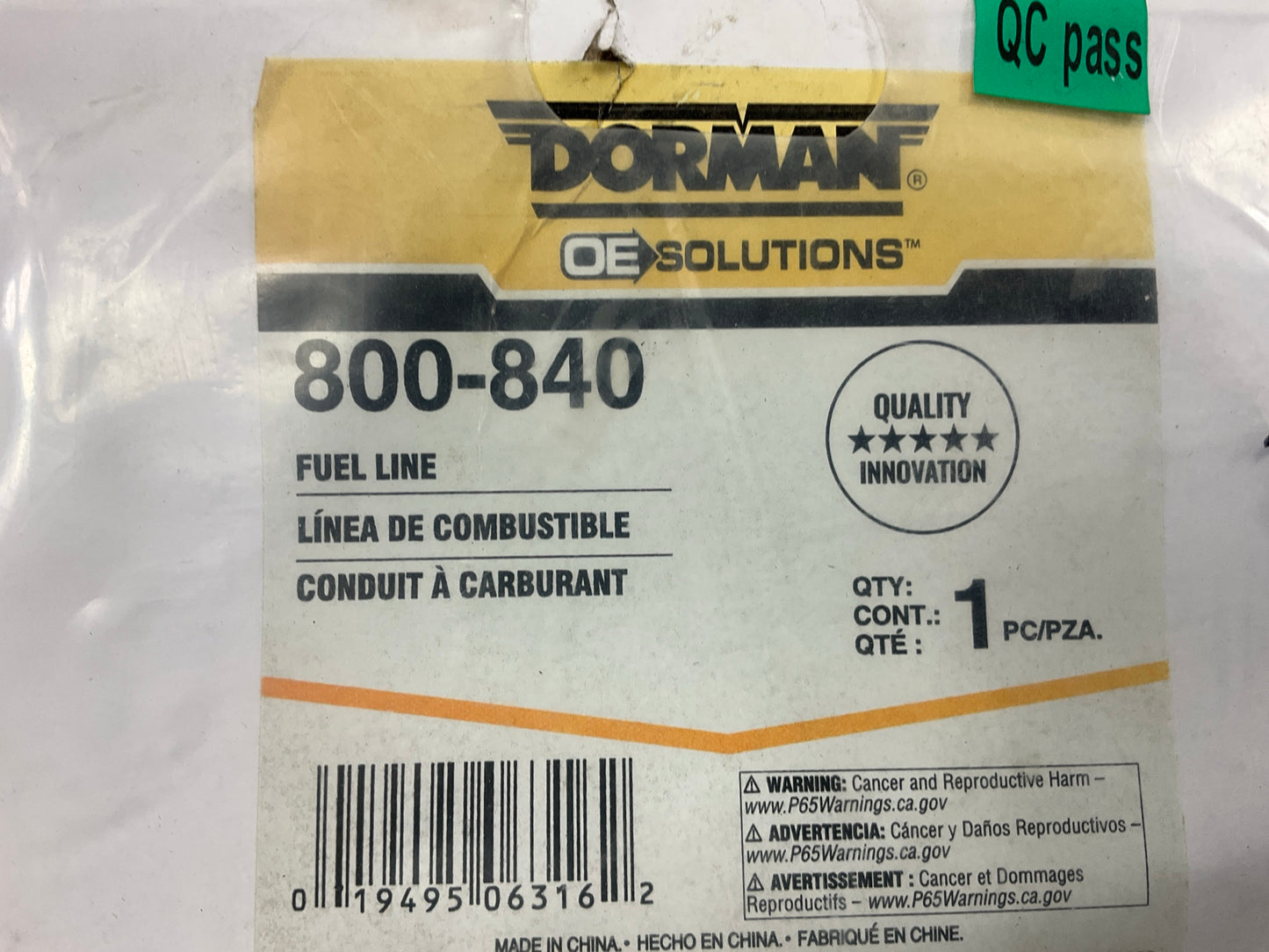 Dorman 800-840 Fuel Line