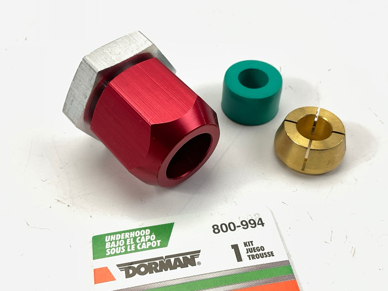 Dorman 800-994 Aluminum A/C Line Block Off Kit For 5/16 Line