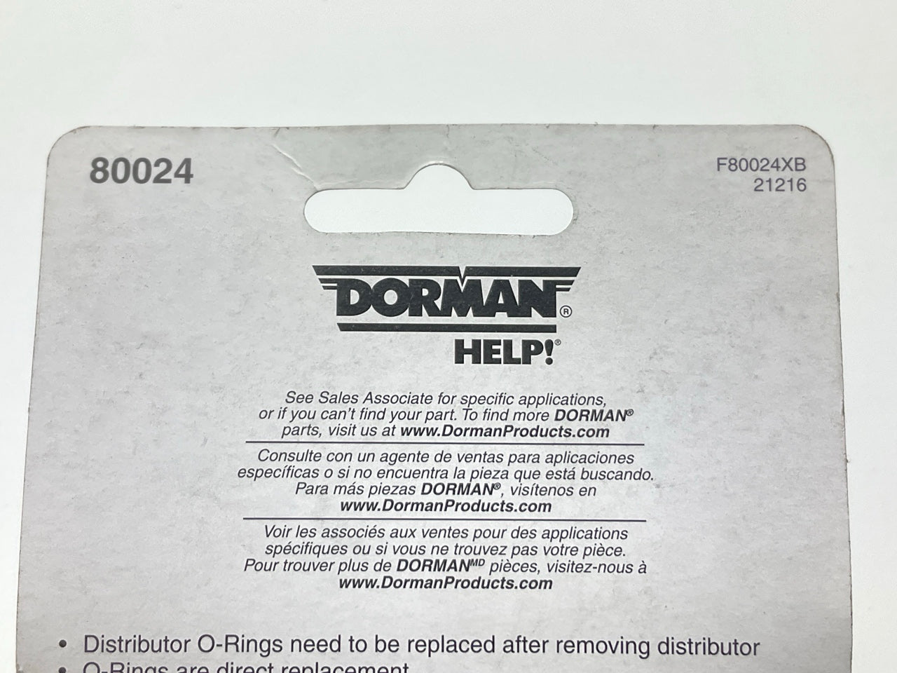 Dorman 80024 Distributor O-Ring Seal Assortment Pack
