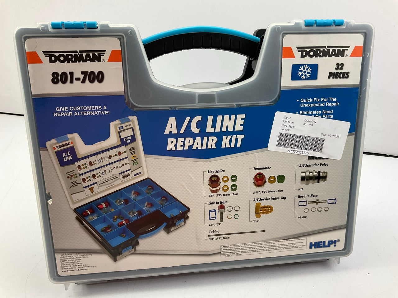 Dorman 801-700 A/C Line Repair Kit
